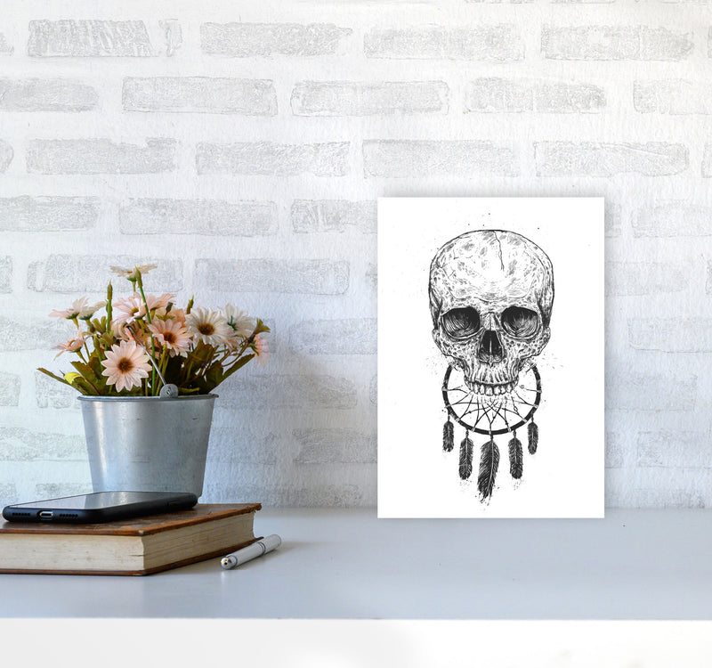 Dream Forever Gothic Art Print by Balaz Solti A4 Black Frame