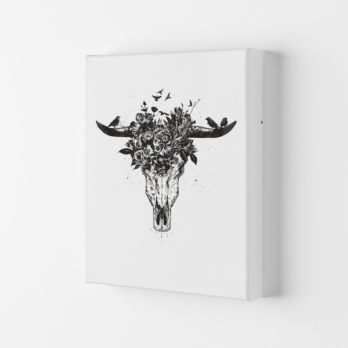Dead Summer B&W Animal Art Print by Balaz Solti Canvas