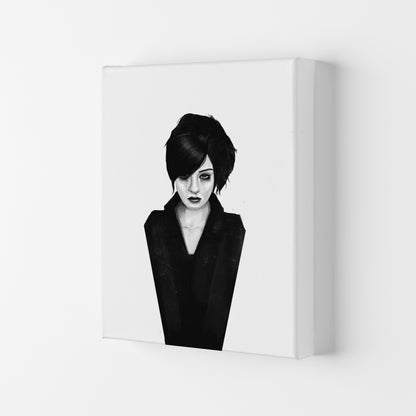 The Widow Art Print by Balaz Solti Canvas