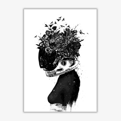 Hybrid Girl Art Print by Balaz Solti Print Only