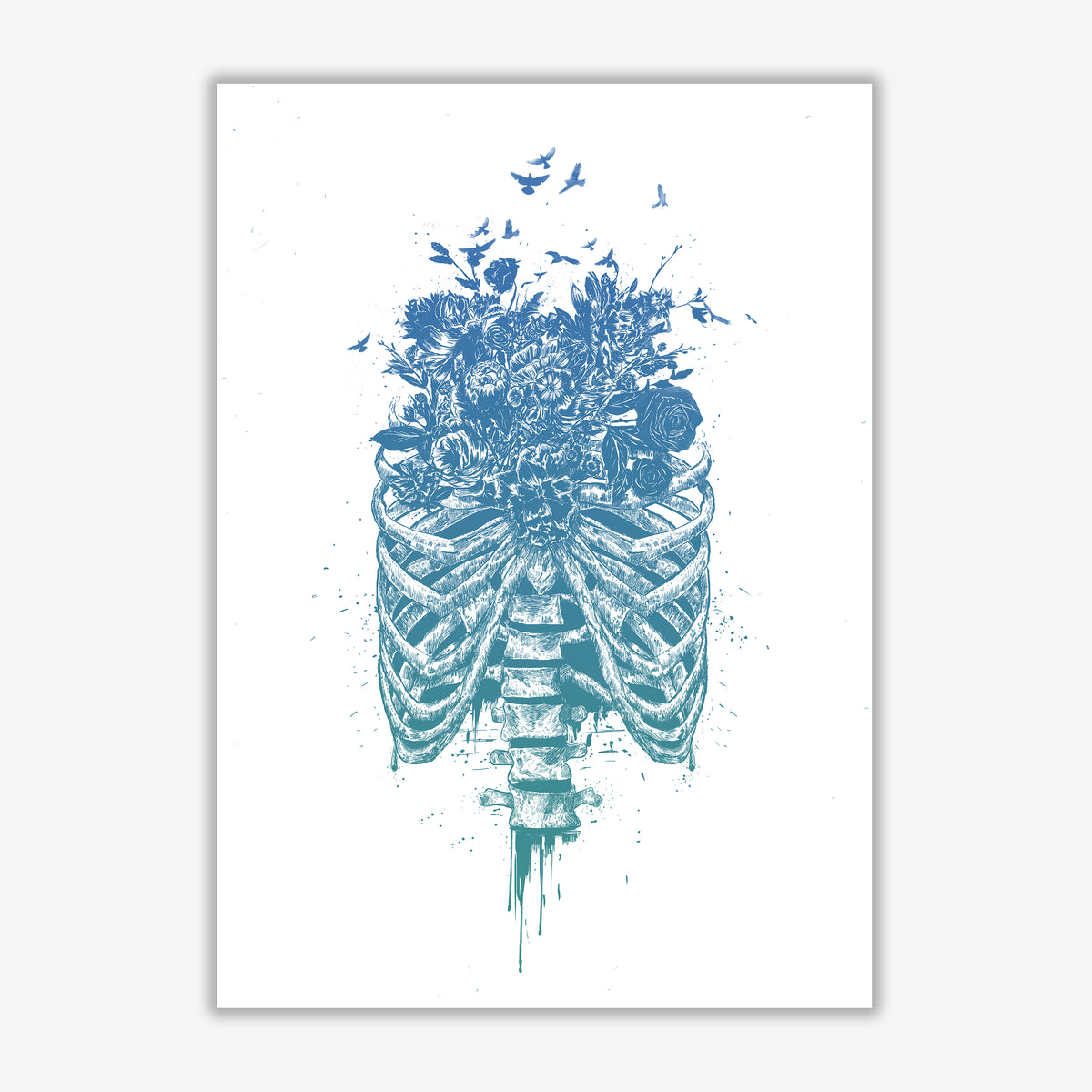 New Life II Gothic Art Print by Balaz Solti Print Only