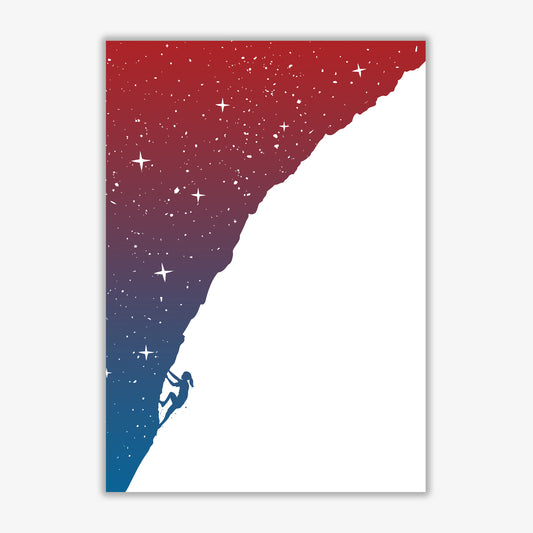 Night Climber Colour Art Print by Balaz Solti Print Only