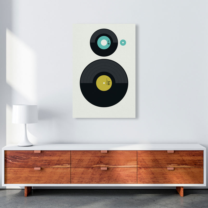 Icons LP vs EP Rev Art Print by Bo Lundberg A1 Canvas