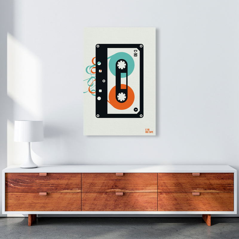 Icons Mixtape Art Print by Bo Lundberg A1 Canvas