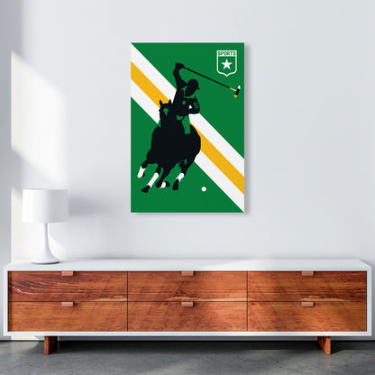 Polo Art Print by Bo Lundberg A1 Canvas