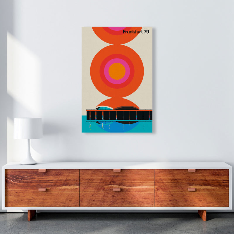 Frankfurt 79 Art Print by Bo Lundberg A1 Canvas