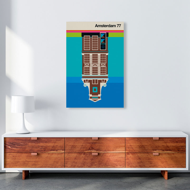 Amsterdam 77 Art Print by Bo Lundberg A1 Canvas