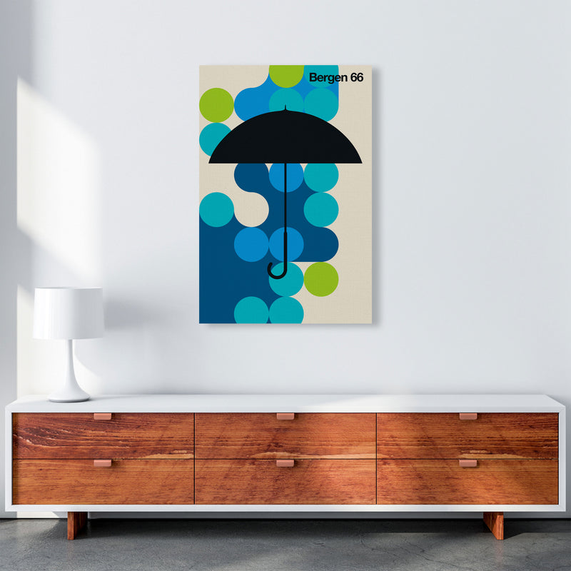 Bergen 66 Art Print by Bo Lundberg A1 Canvas