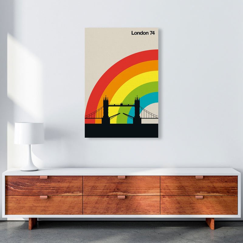 London 74 Art Print by Bo Lundberg A1 Canvas