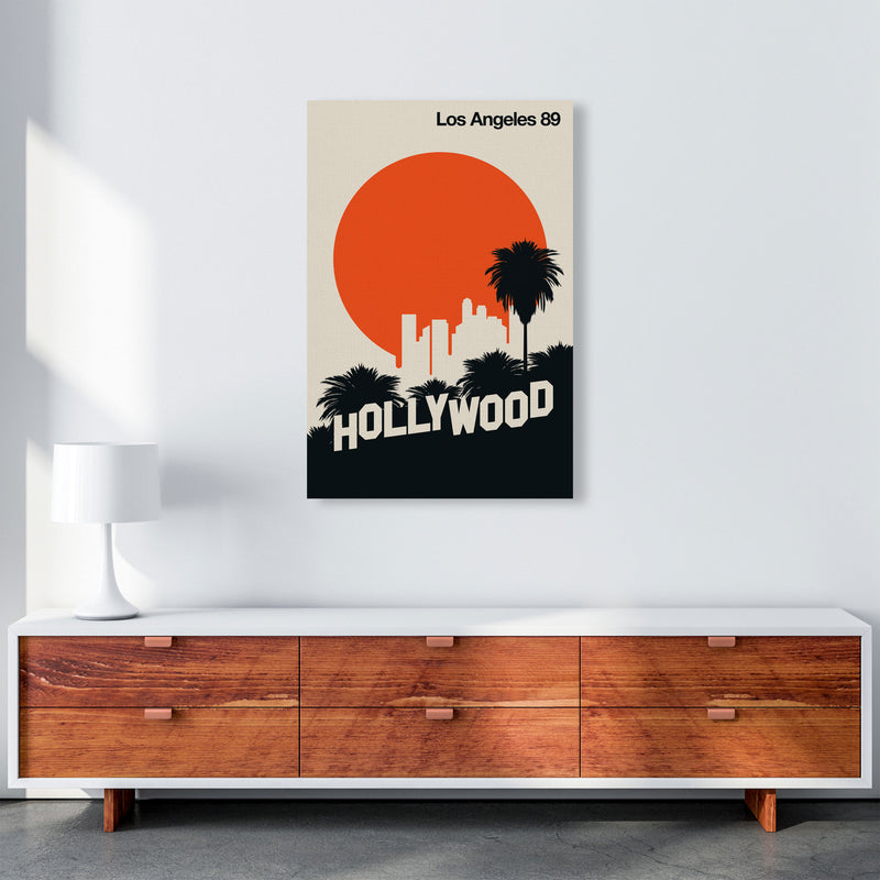 Los Angeles 89 Art Print by Bo Lundberg A1 Canvas