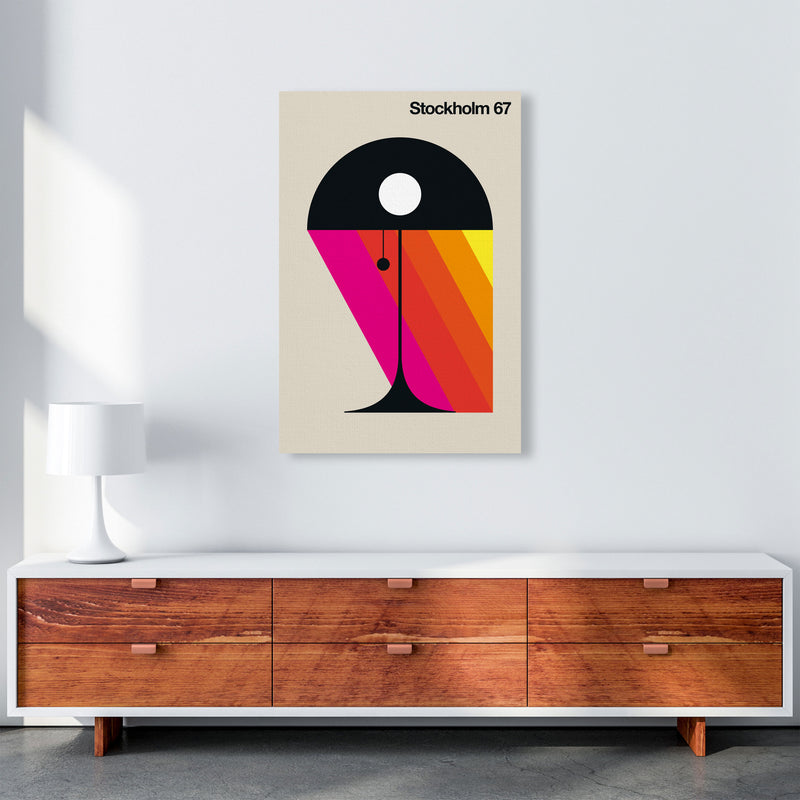 Stockholm 67 Art Print by Bo Lundberg A1 Canvas