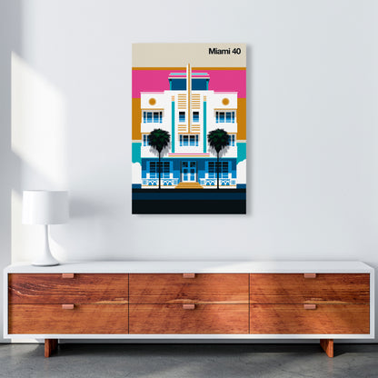 Miami 40 Art Print by Bo Lundberg A1 Canvas