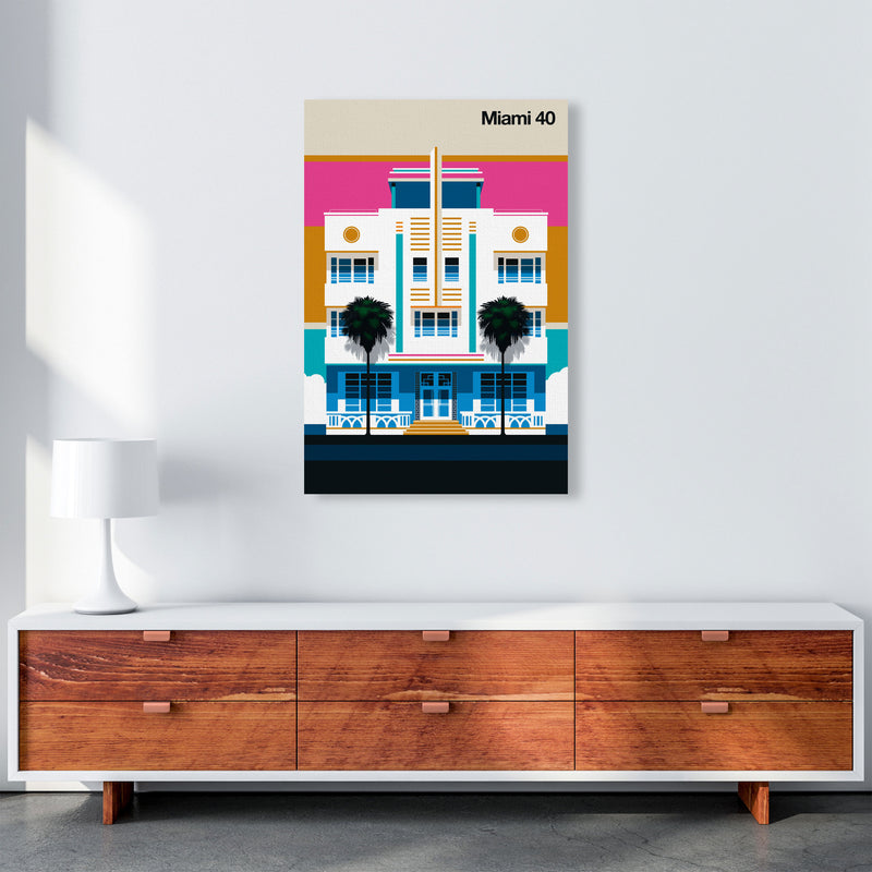 Miami 40 Art Print by Bo Lundberg A1 Canvas