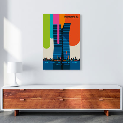 Hamburg 12 Art Print by Bo Lundberg A1 Canvas
