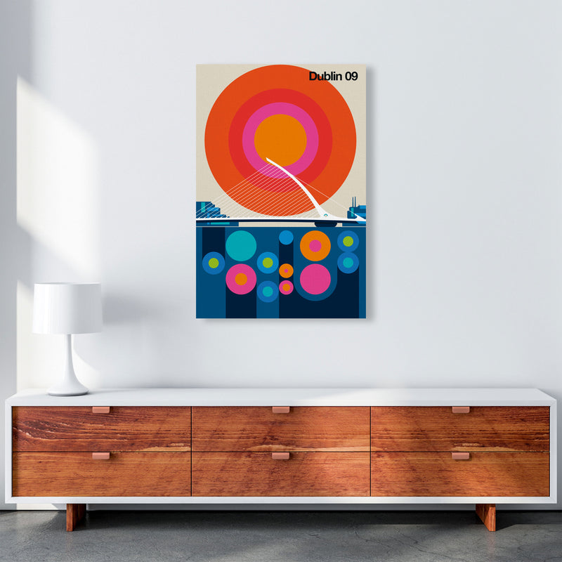 Dublin 09 Art Print by Bo Lundberg A1 Canvas