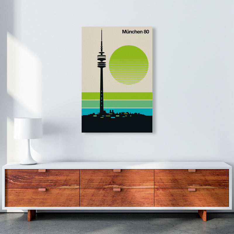 München 80 Art Print by Bo Lundberg A1 Canvas