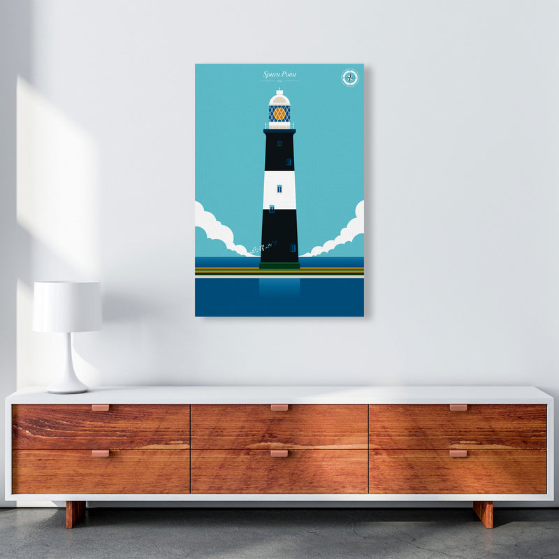 Spurn Point Art Print by Bo Lundberg A1 Canvas