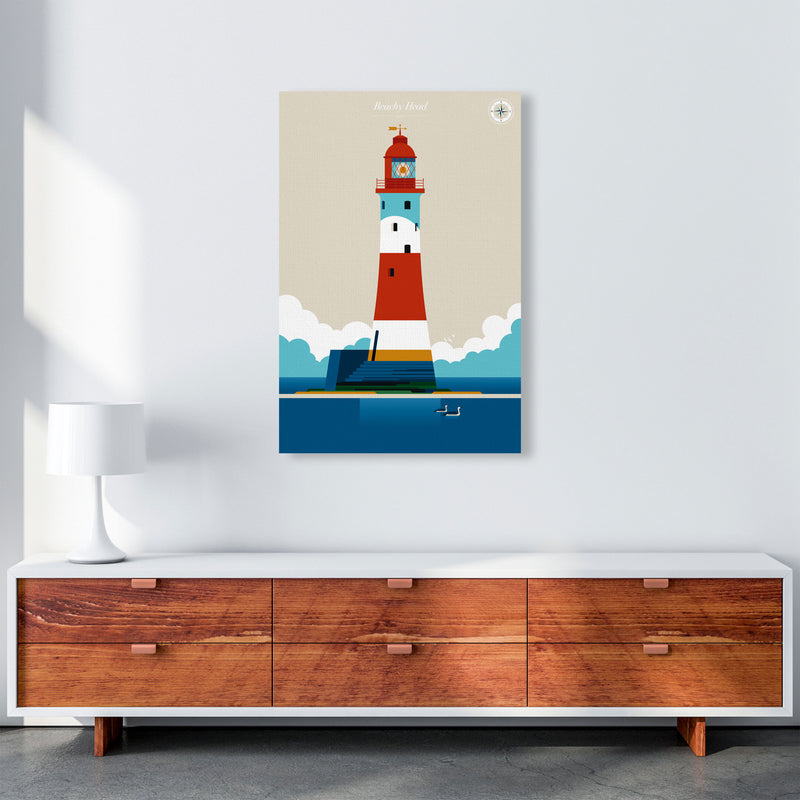 Beachy Head Art Print by Bo Lundberg A1 Canvas