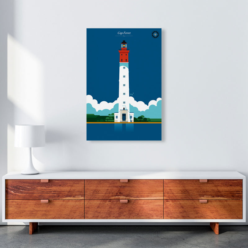 Cap Ferret Art Print by Bo Lundberg A1 Canvas