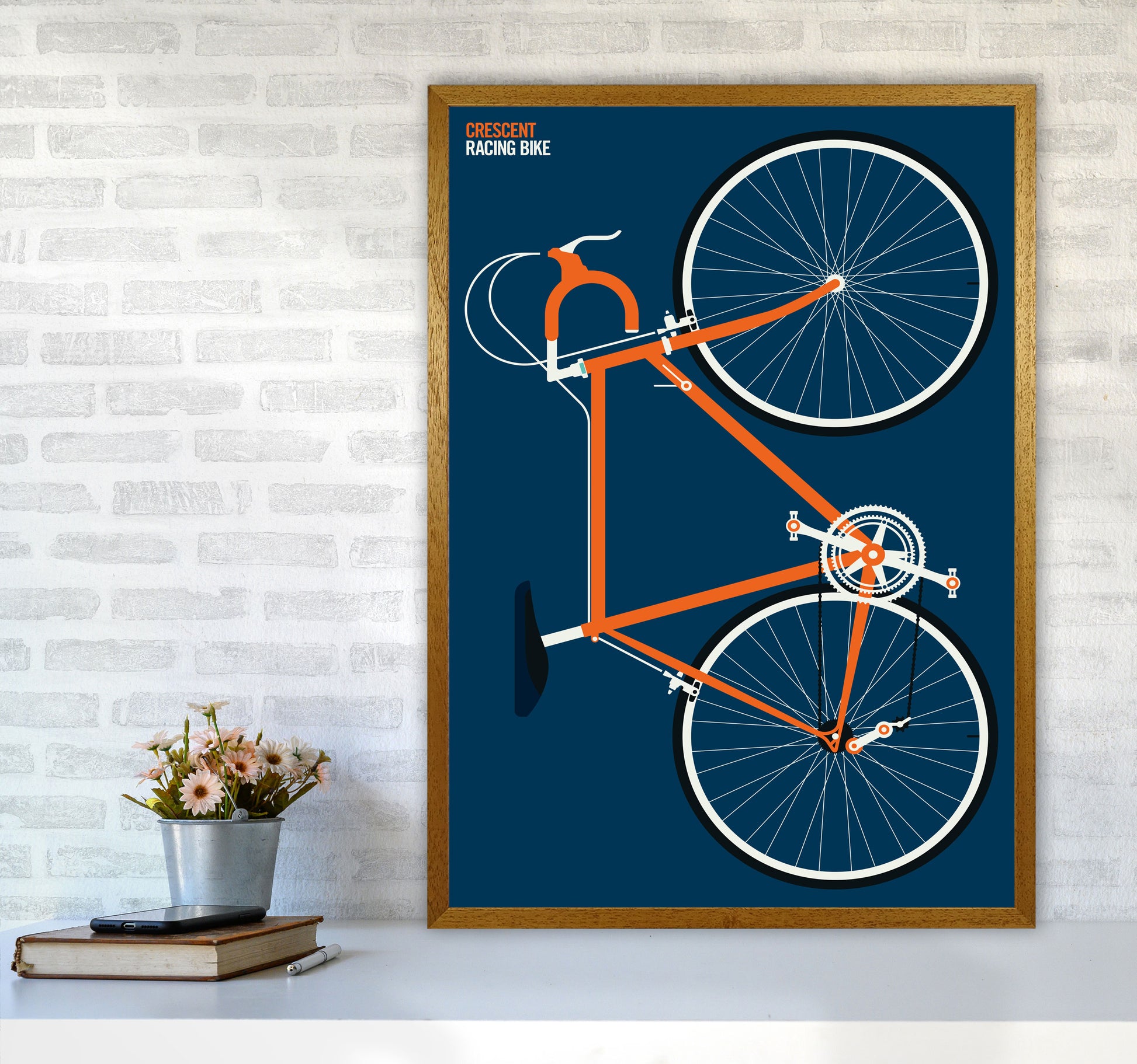 Icons Cresecent Full Art Print by Bo Lundberg A1 Print Only