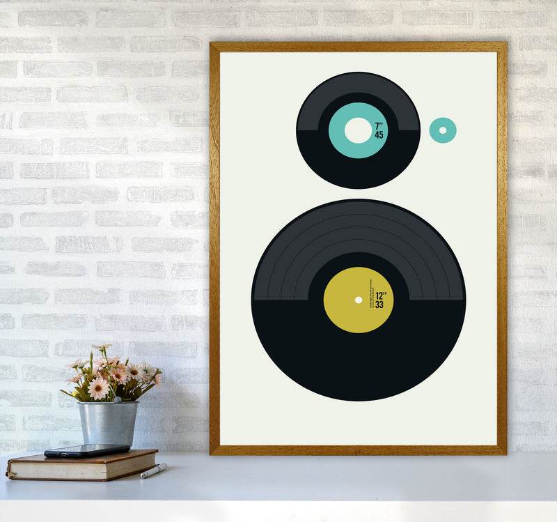 Icons LP vs EP Rev Art Print by Bo Lundberg A1 Print Only
