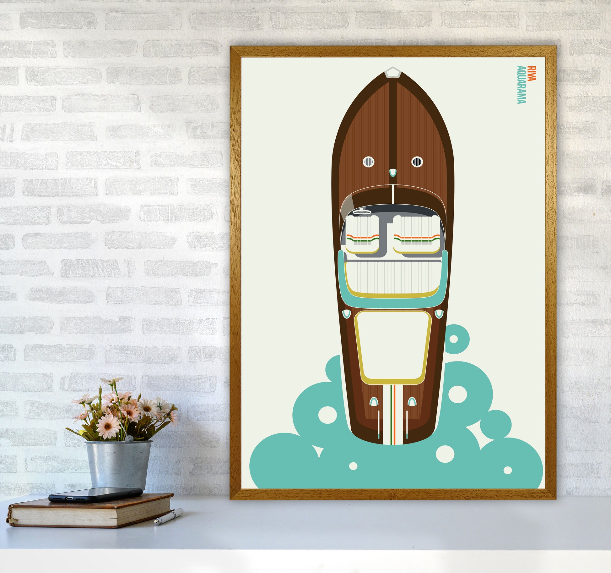 Icons Riva Art Print by Bo Lundberg A1 Print Only