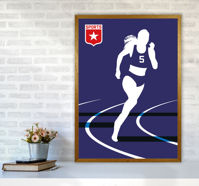Runner Art Print by Bo Lundberg A1 Print Only