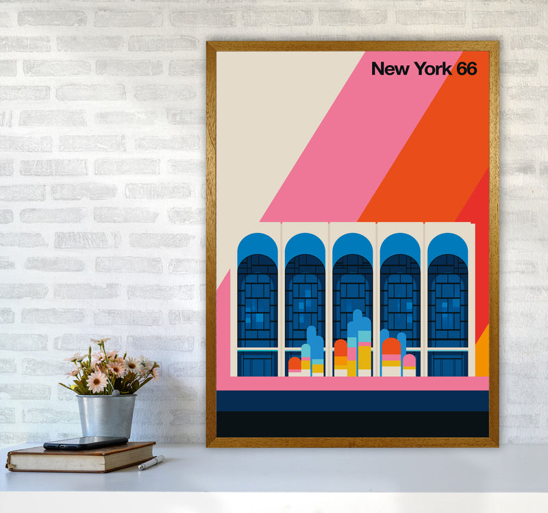 New York 66 Art Print by Bo Lundberg A1 Print Only