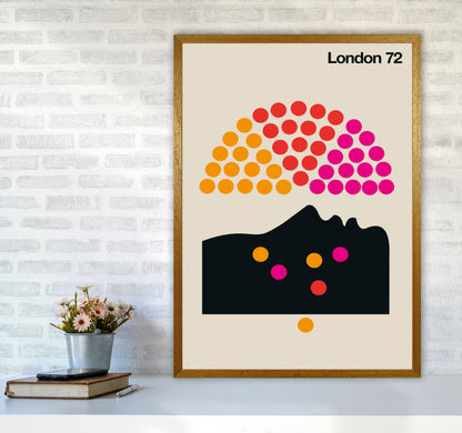 London 72 Art Print by Bo Lundberg A1 Print Only