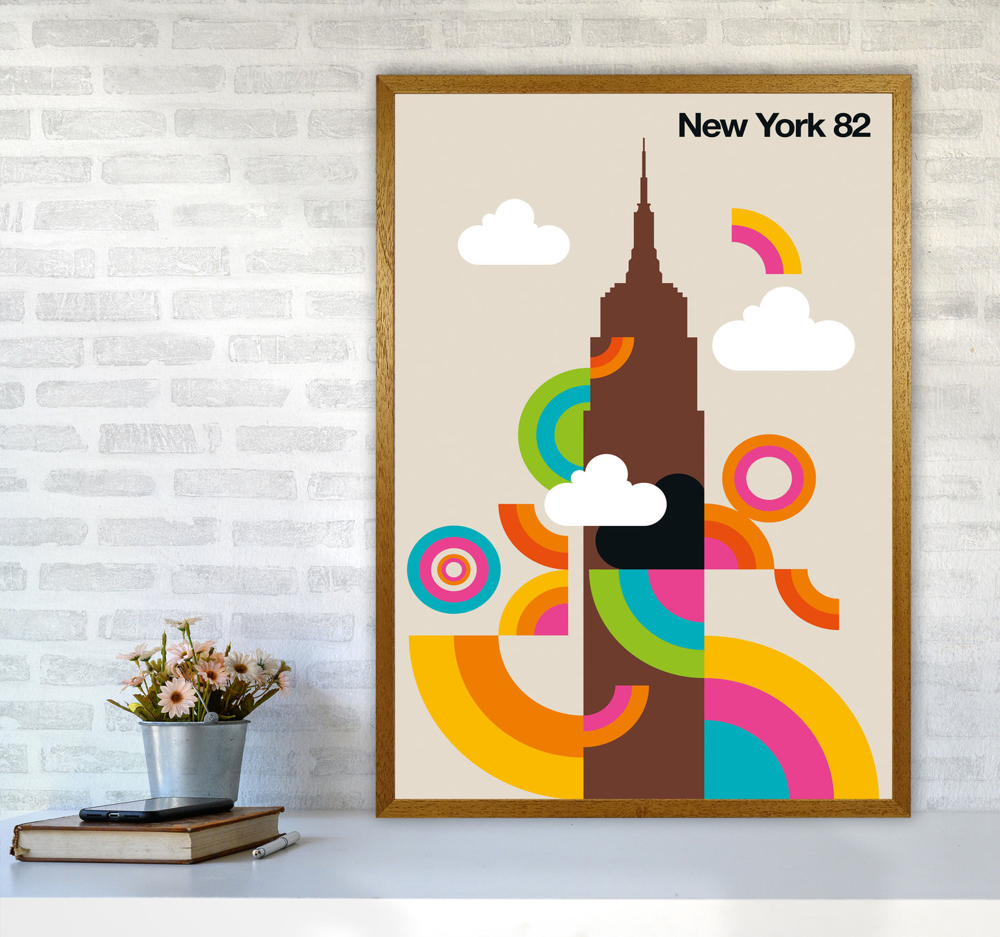 New York 82 Art Print by Bo Lundberg A1 Print Only