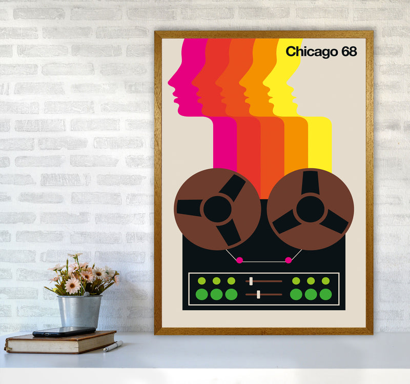 Chicago 68 Art Print by Bo Lundberg A1 Print Only