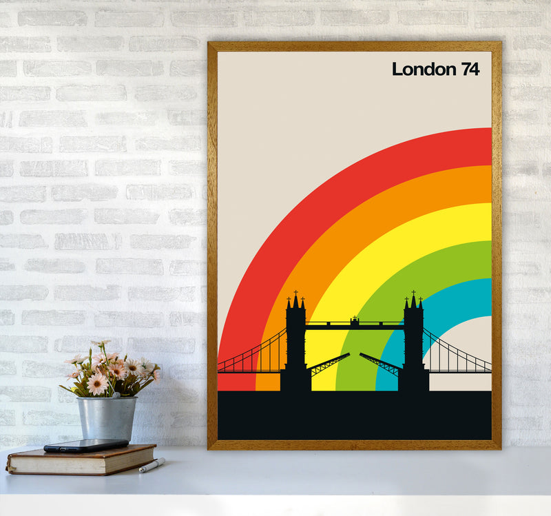 London 74 Art Print by Bo Lundberg A1 Print Only