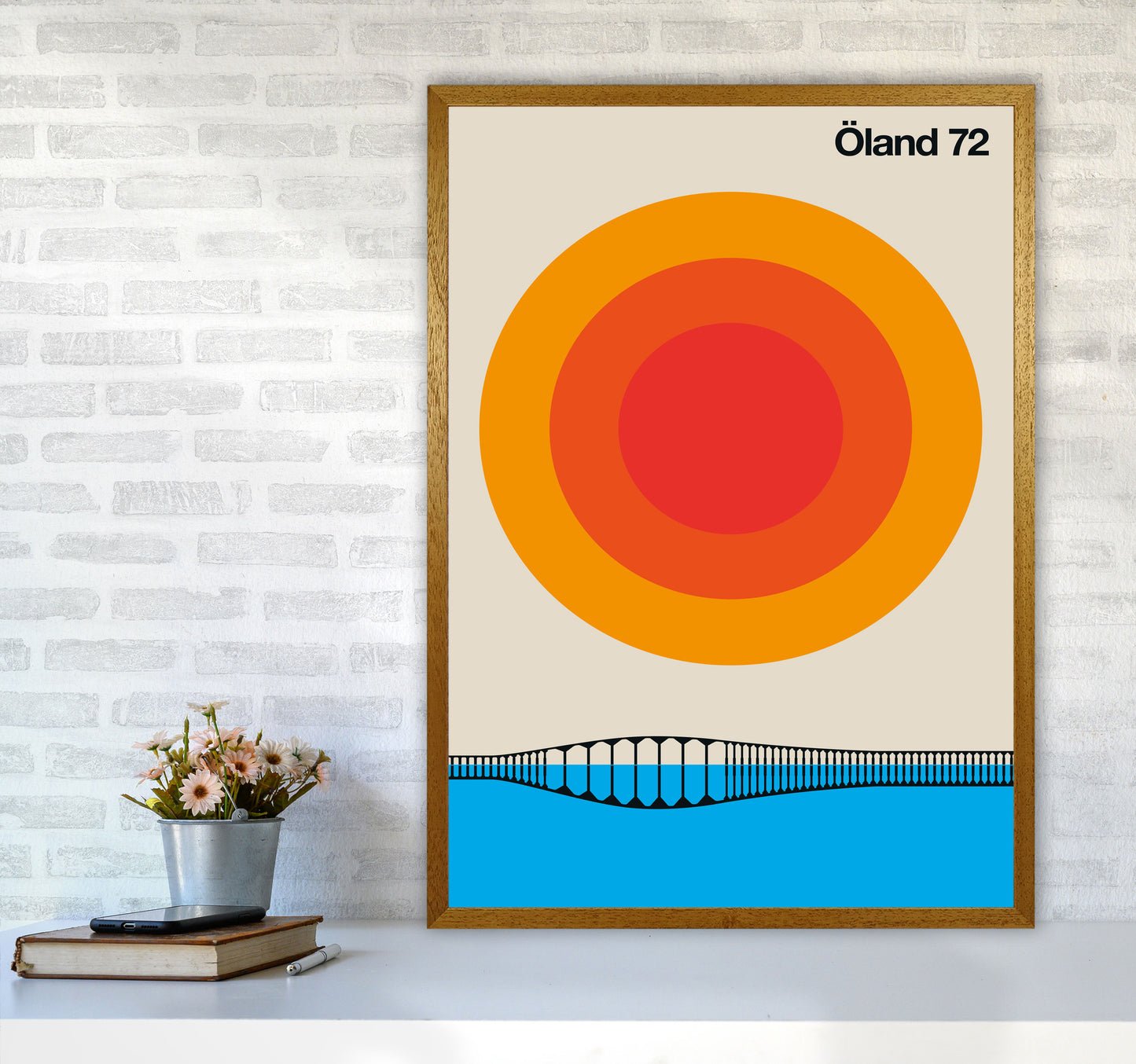 Öland 72 Art Print by Bo Lundberg A1 Print Only