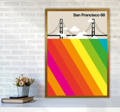 San Francisco 68 Art Print by Bo Lundberg A1 Print Only
