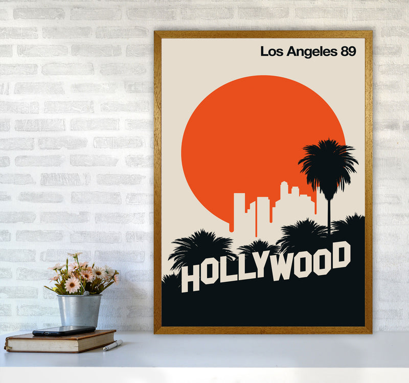 Los Angeles 89 Art Print by Bo Lundberg A1 Print Only