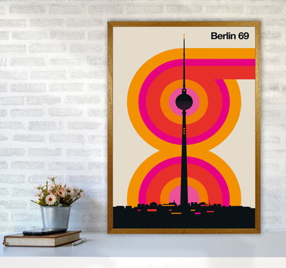 Berlin 69 Art Print by Bo Lundberg A1 Print Only