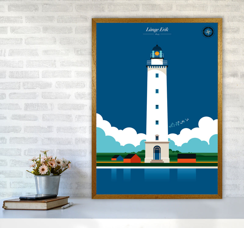 Långe Erik Art Print by Bo Lundberg A1 Print Only