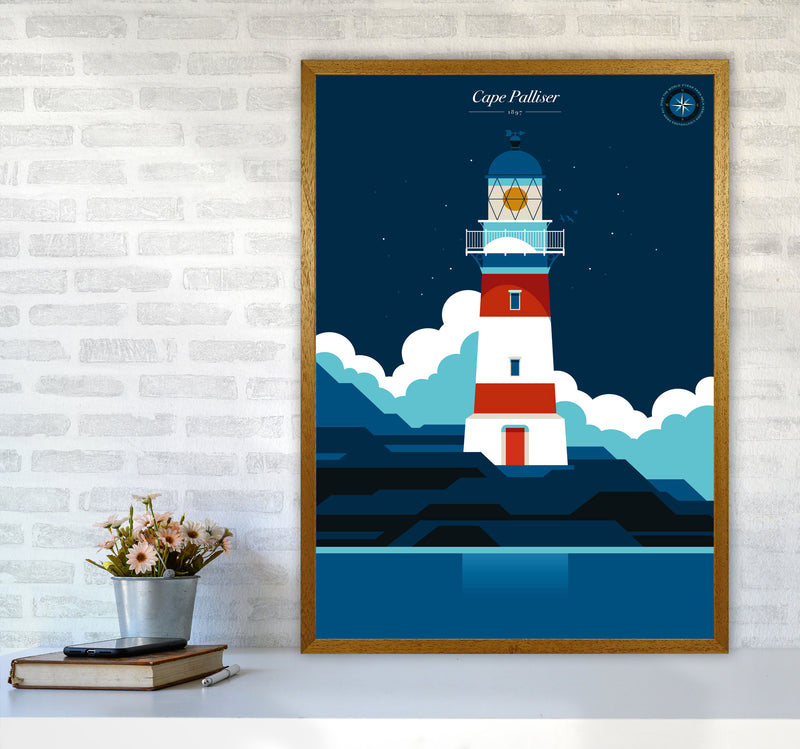 Cape Palliser Art Print by Bo Lundberg A1 Print Only