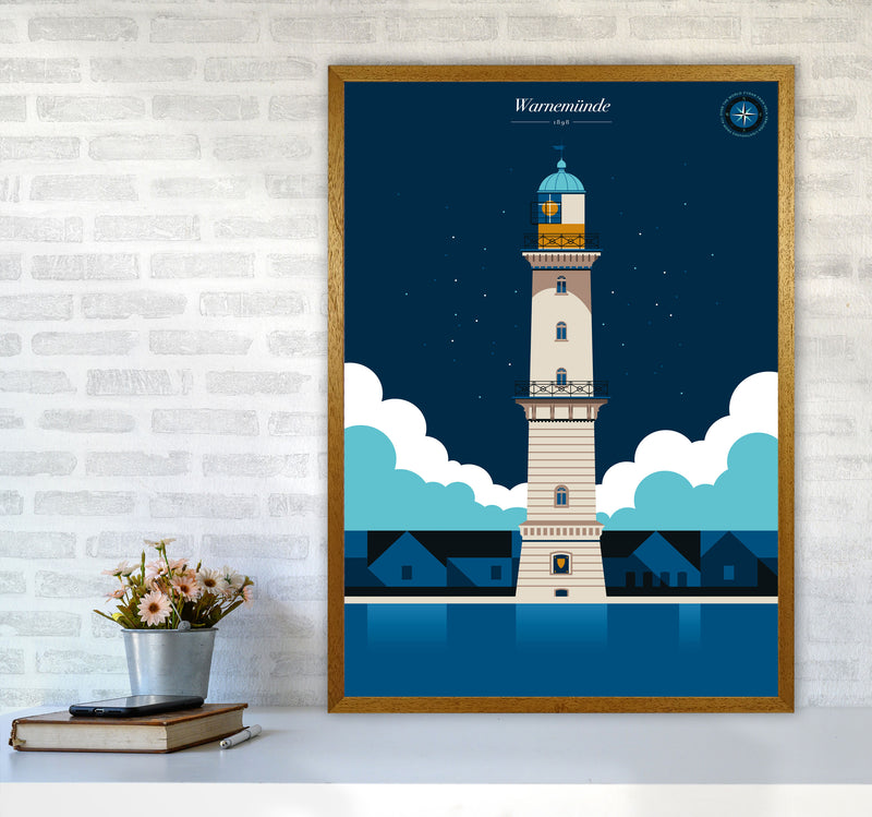 Warnemünde Art Print by Bo Lundberg A1 Print Only