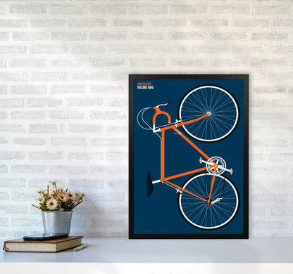 Icons Cresecent Full Art Print by Bo Lundberg A2 White Frame