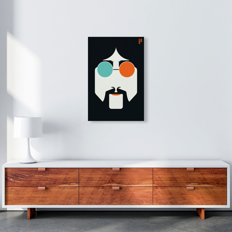 Icons John Lennon Art Print by Bo Lundberg A2 Canvas