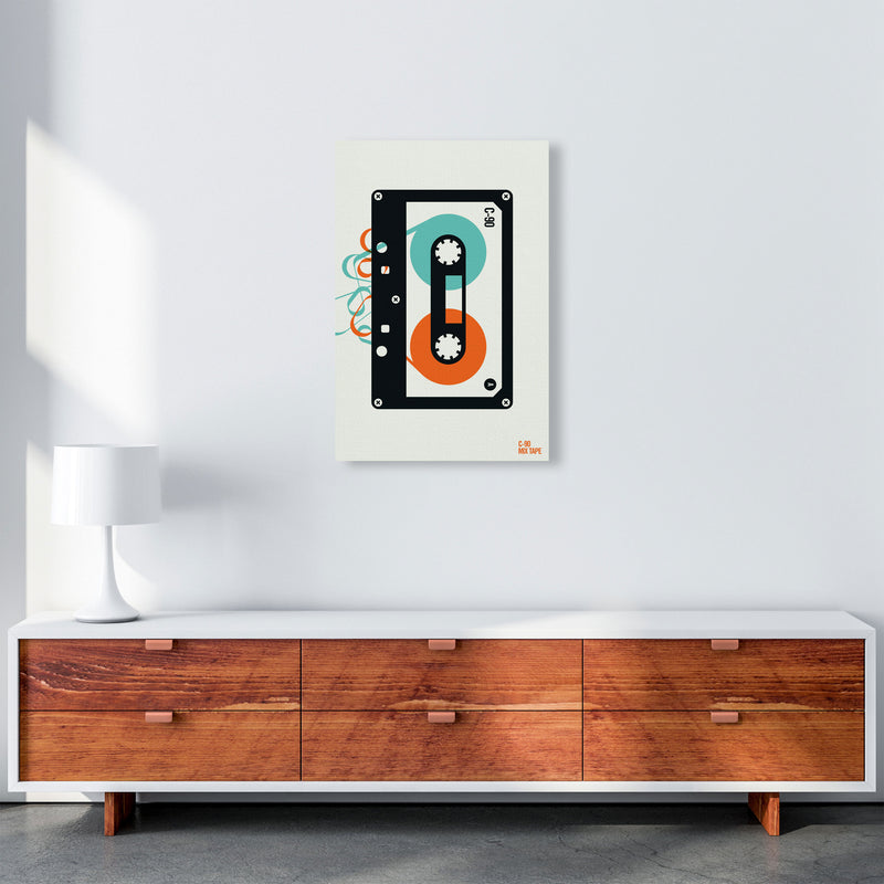 Icons Mixtape Art Print by Bo Lundberg A2 Canvas