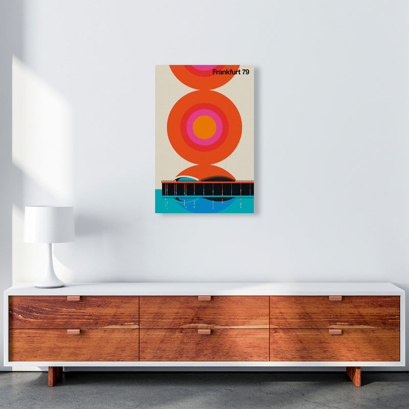 Frankfurt 79 Art Print by Bo Lundberg A2 Canvas
