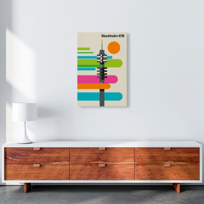 Stockholm 67B Art Print by Bo Lundberg A2 Canvas