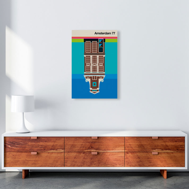 Amsterdam 77 Art Print by Bo Lundberg A2 Canvas