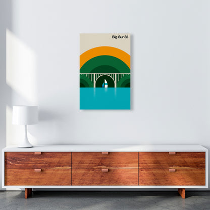 Big Sur 32 Art Print by Bo Lundberg A2 Canvas