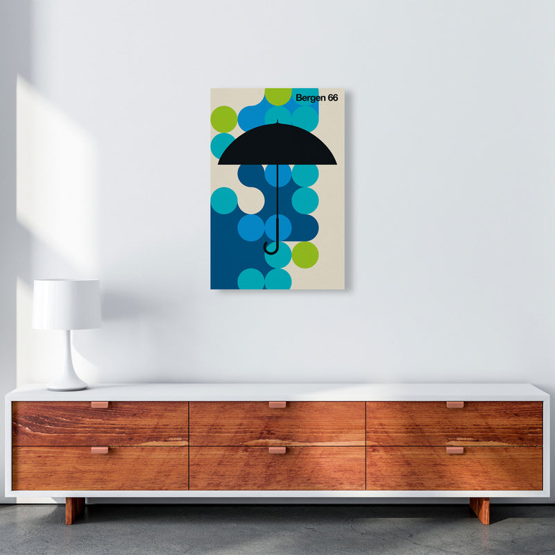 Bergen 66 Art Print by Bo Lundberg A2 Canvas