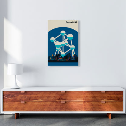 Brussels 58 Art Print by Bo Lundberg A2 Canvas