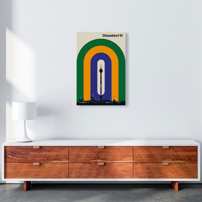 Düsseldorf 81 Art Print by Bo Lundberg A2 Canvas