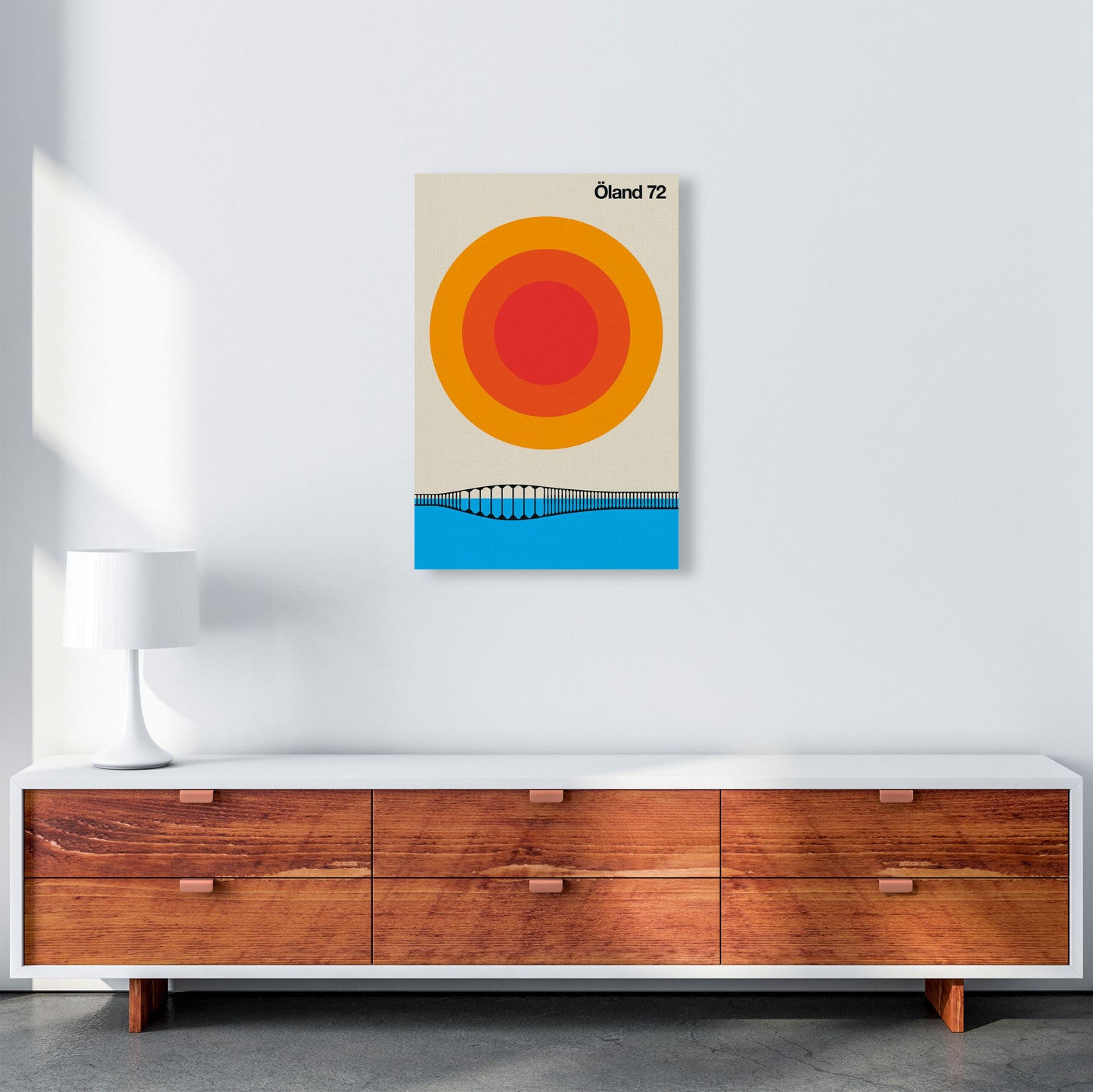 Öland 72 Art Print by Bo Lundberg A2 Canvas